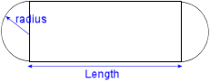 volume of a hemisphered cylinder